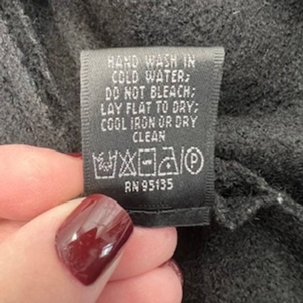 Lafayette 148‎ New York Womens black 100% Boiled Wool Stand Collar Jacket Size 6 - Picture 7 of 15